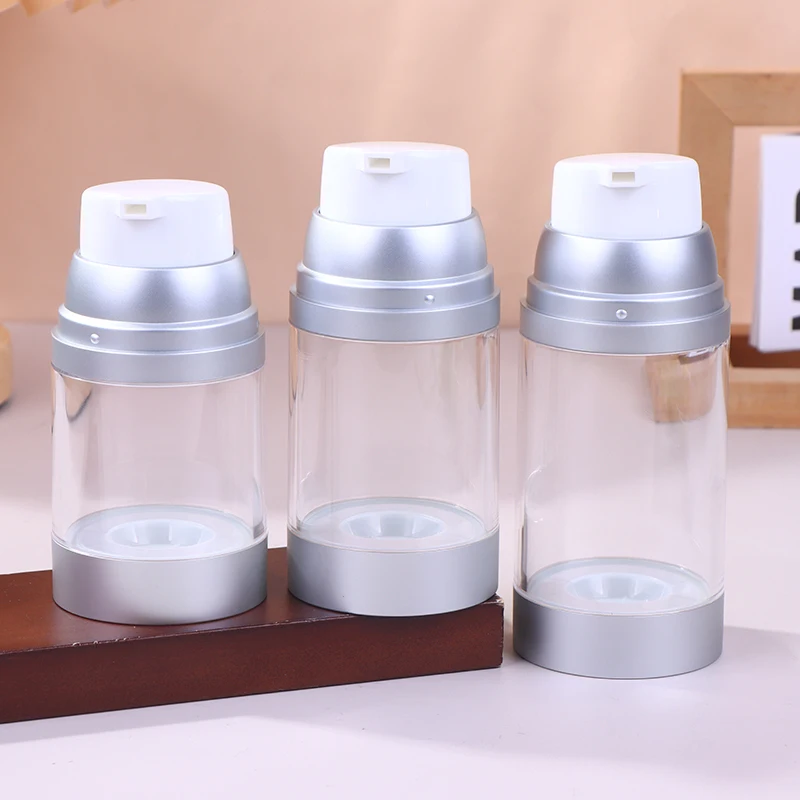 New 100/120/150ML Portable Travel Container Sub-bottle Press-On Empty Airless Pump Jar Refillable Cream Lotion Vacuum Bottle - view 4