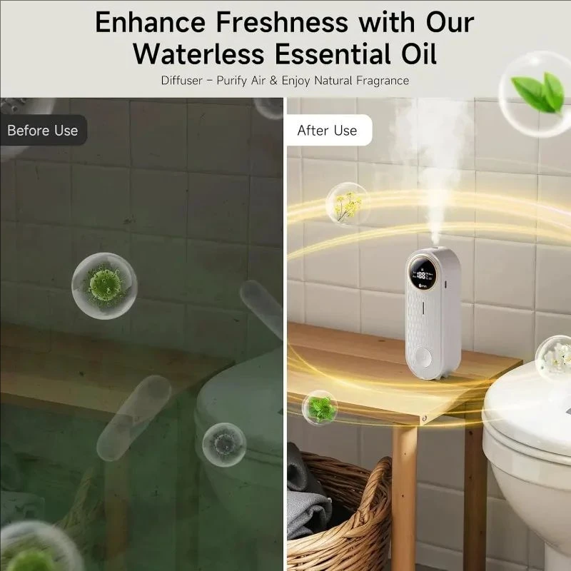 New Model Intelligent App Aromatherapy Machine Humidifier Bedroom Fresh Air Toilet Deodorization