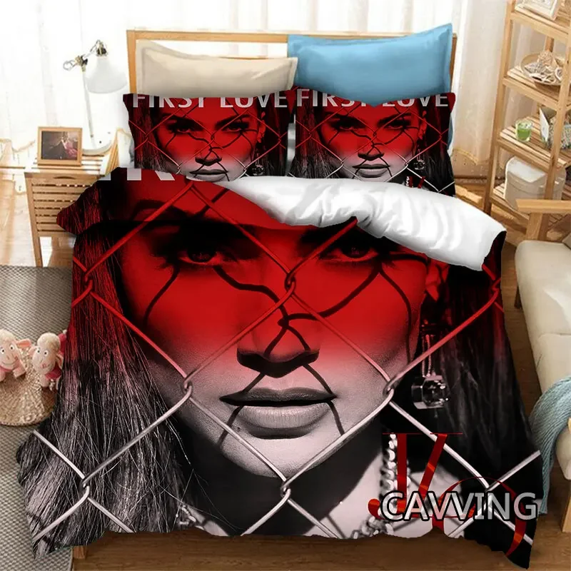 Jennifer Lopez  3D Printed Bedding Set Duvet Covers & Pillow Cases Comforter Quilt Cover (US/EU/AU Sizes) Home Textile   H01