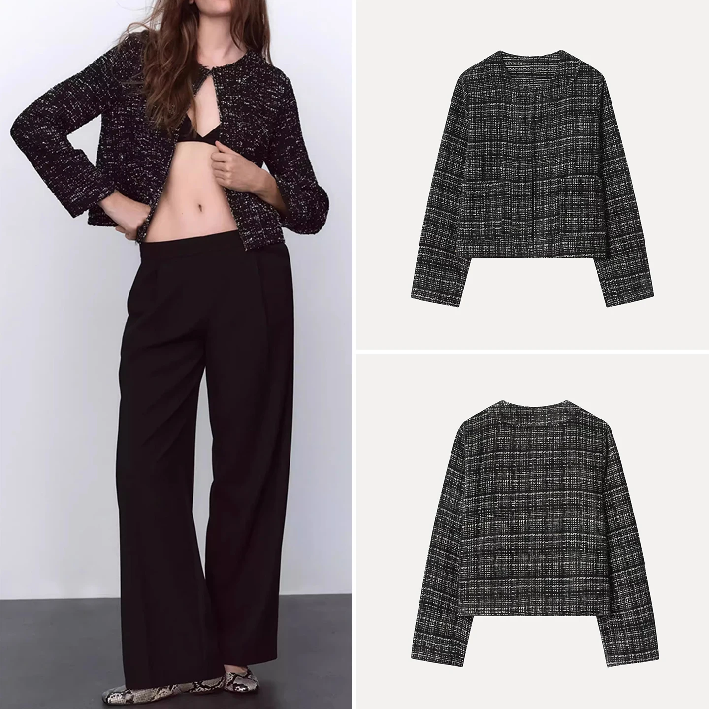 

Faionable ort Outerwear Women's Sle Design Sensation Lightweight Luxury 2025 Winter New Arrival Z Commute Sle