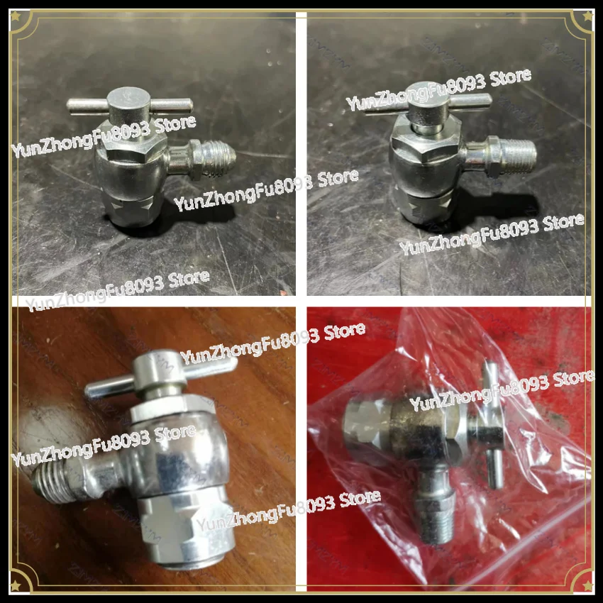 Hydraulic Accumulator Charging Valve Gauging Kit 40MPa 15 20mm RX 1 8NPT RX 7 16 20UNF Nitrogen Charging Tool