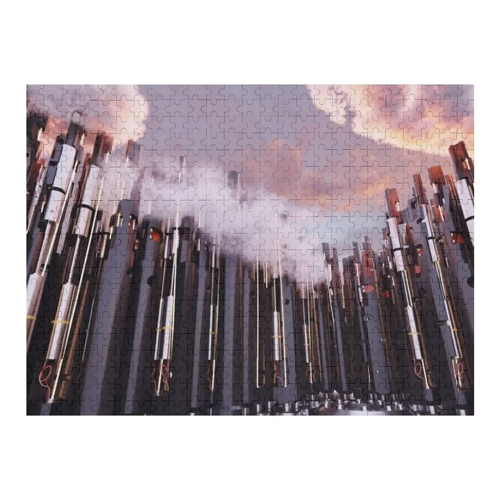 초점면 - 황혼 직소 퍼즐 게임 어린이 나무 성인 맞춤형 어린이 선물 퍼즐