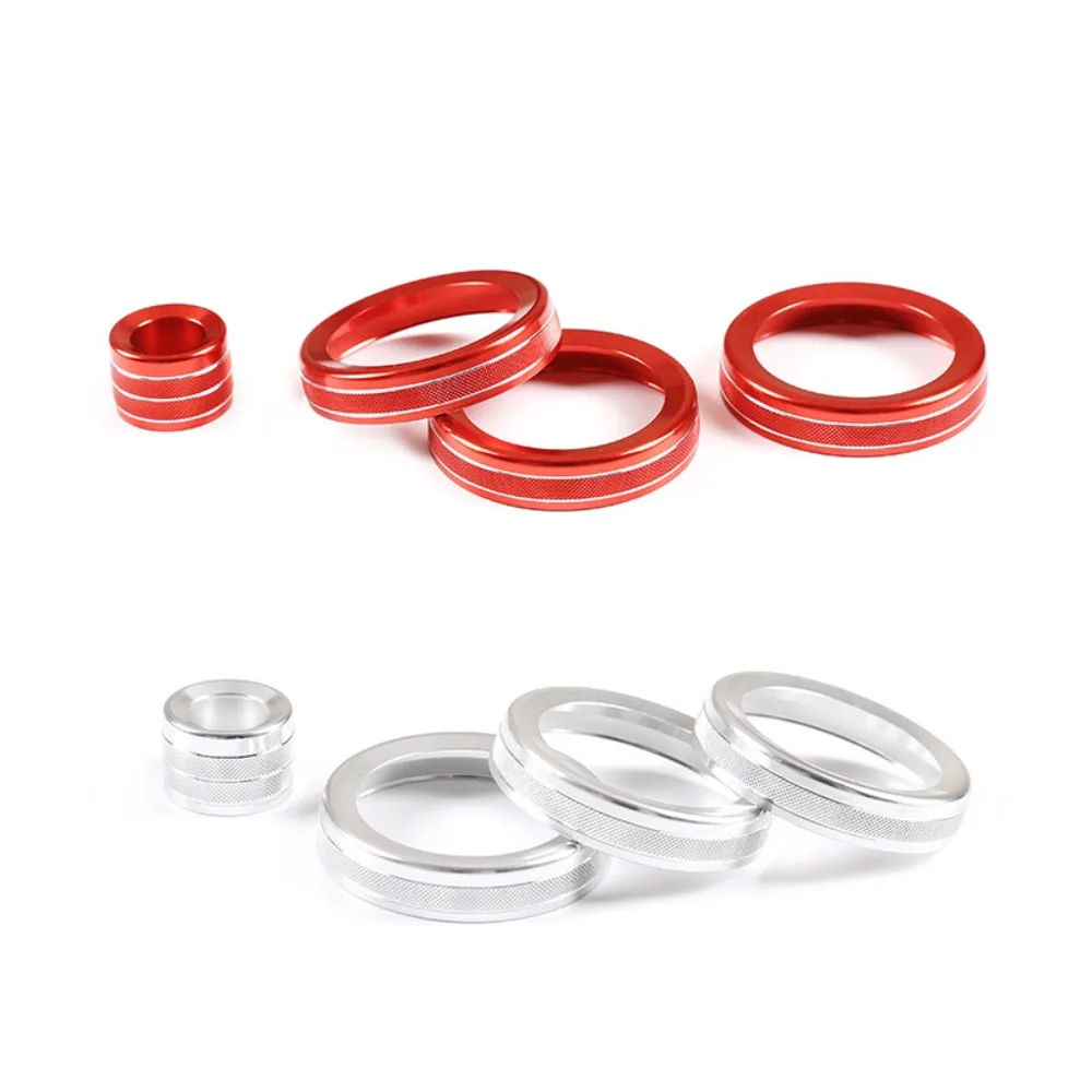 

Car Air Conditioning Volume Knob Ring For Land Rover Aurora 2012-2018 Aluminum Decorative accessories