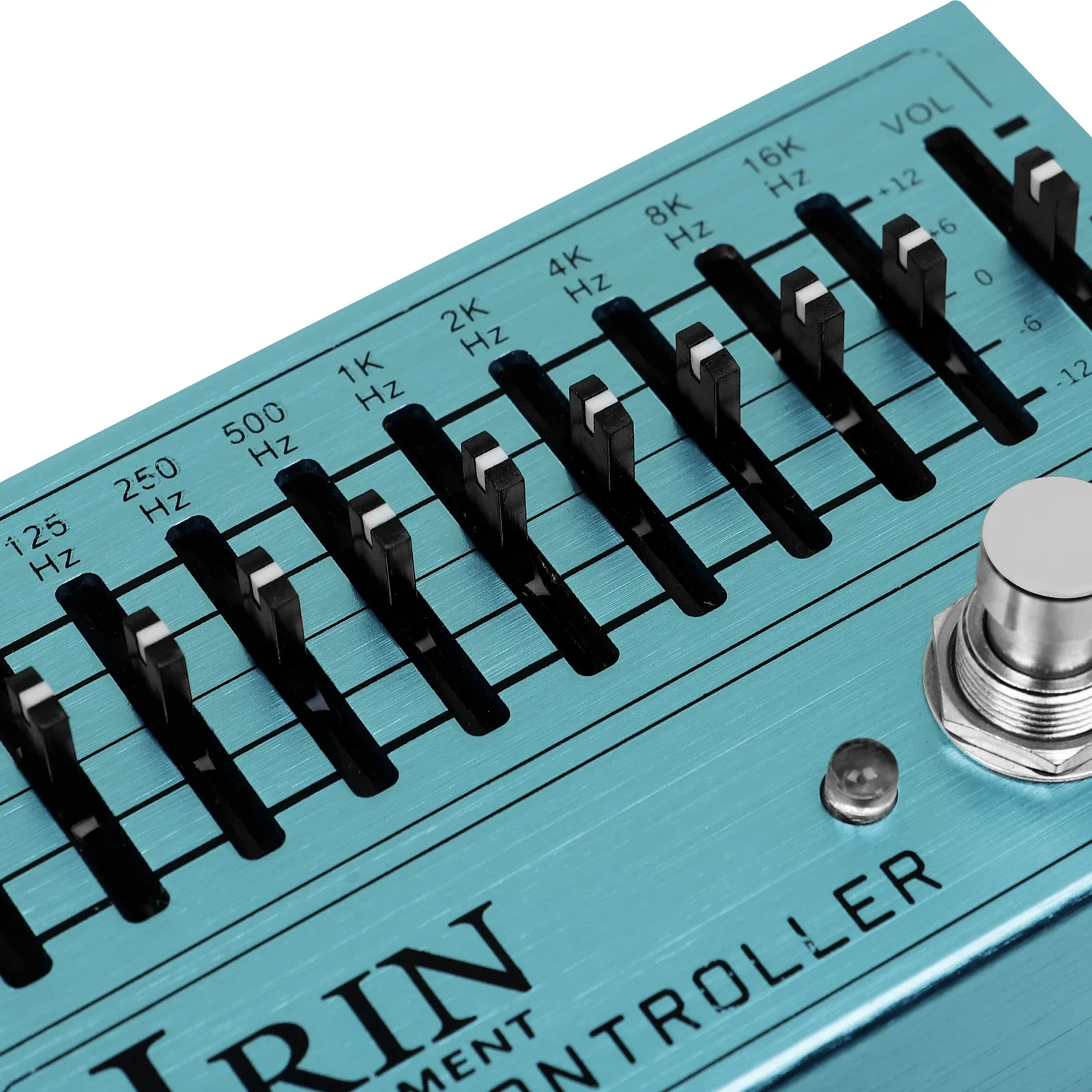 IRIN-controlador de Pedal de efectos de guitarra eléctrica, ecualizador de 10 bandas, EQ, accesorios de guitarra, 31,25Hz a 16kHz, AN-40