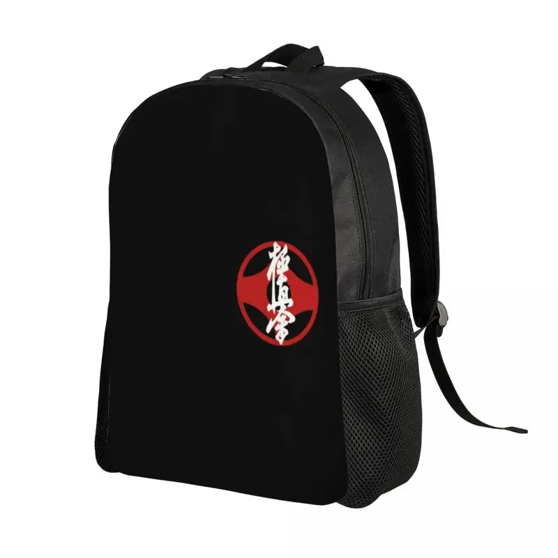 Mochila de logotipo Kyokushin personalizada para homens e mulheres, mochila escolar, bolsas de artes marciais, moda