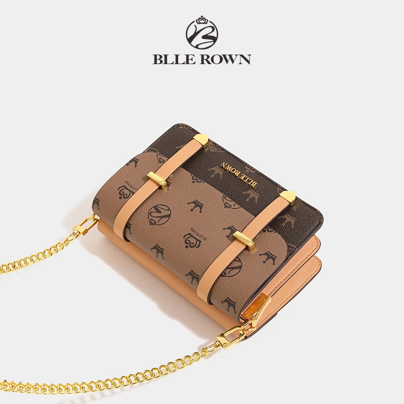 Luxury BELL ROWN Purses and Handbags 2023 New Spring Summer Versatile Texture Women\'s Bag One Shoulder Crossbody Chain Bags