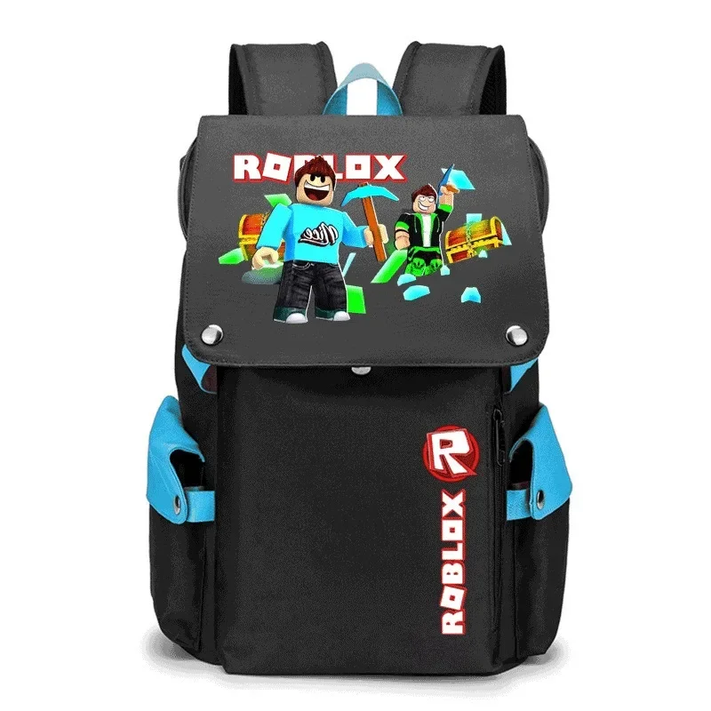 

Мужские и женские рюкзаки Robloxs Creative Cartoon, вместительные сумки для отдыха и ноутбуков, принадлежности для учебы студентов