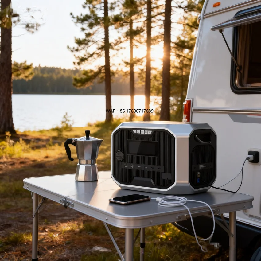 محطة طاقة محمولة شحن سريع 1200 وات LiFePO4 بطارية ليثيوم أيون تيار مستمر تيار متردد 1000 وات مولد طاقة شمسية خارجي #1