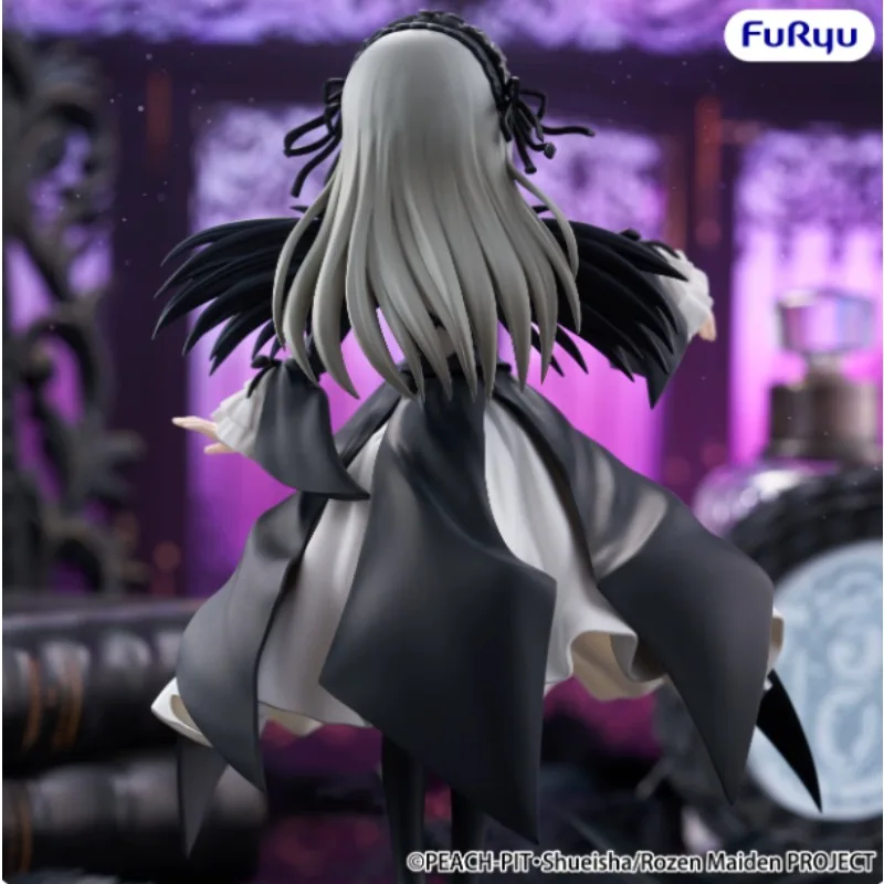 【In-Stock】Original FuRyu Trio-Try-iT Rozen Maiden Suigintou Mercury Lamp Anime Figures Collectible Model Toy Gift
