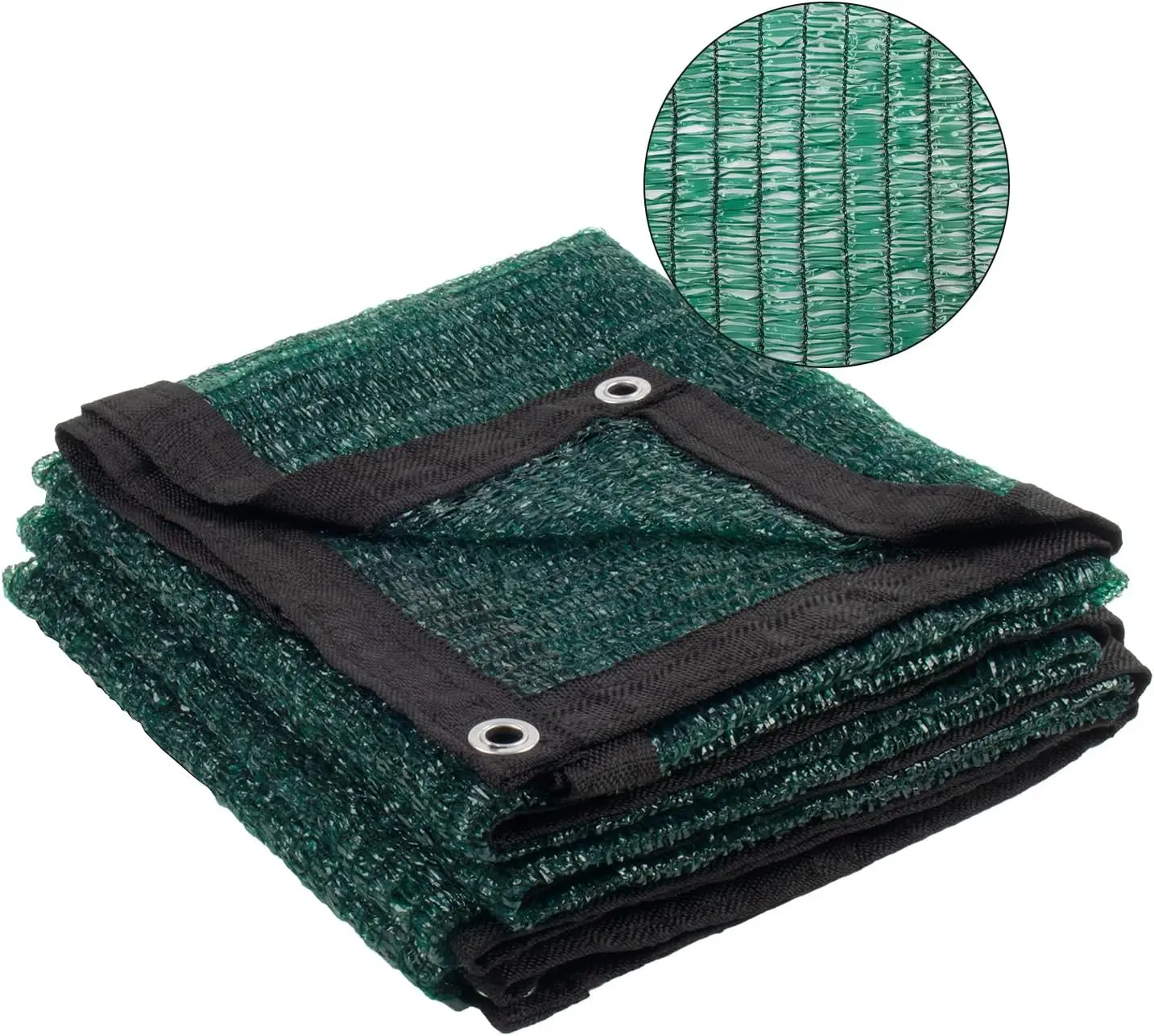 

Затеняющая сетка 70% с люверсами, тент-сетка для сада, растений, навесов, патио, теплиц, пергол (8FTx10FT-зеленый)