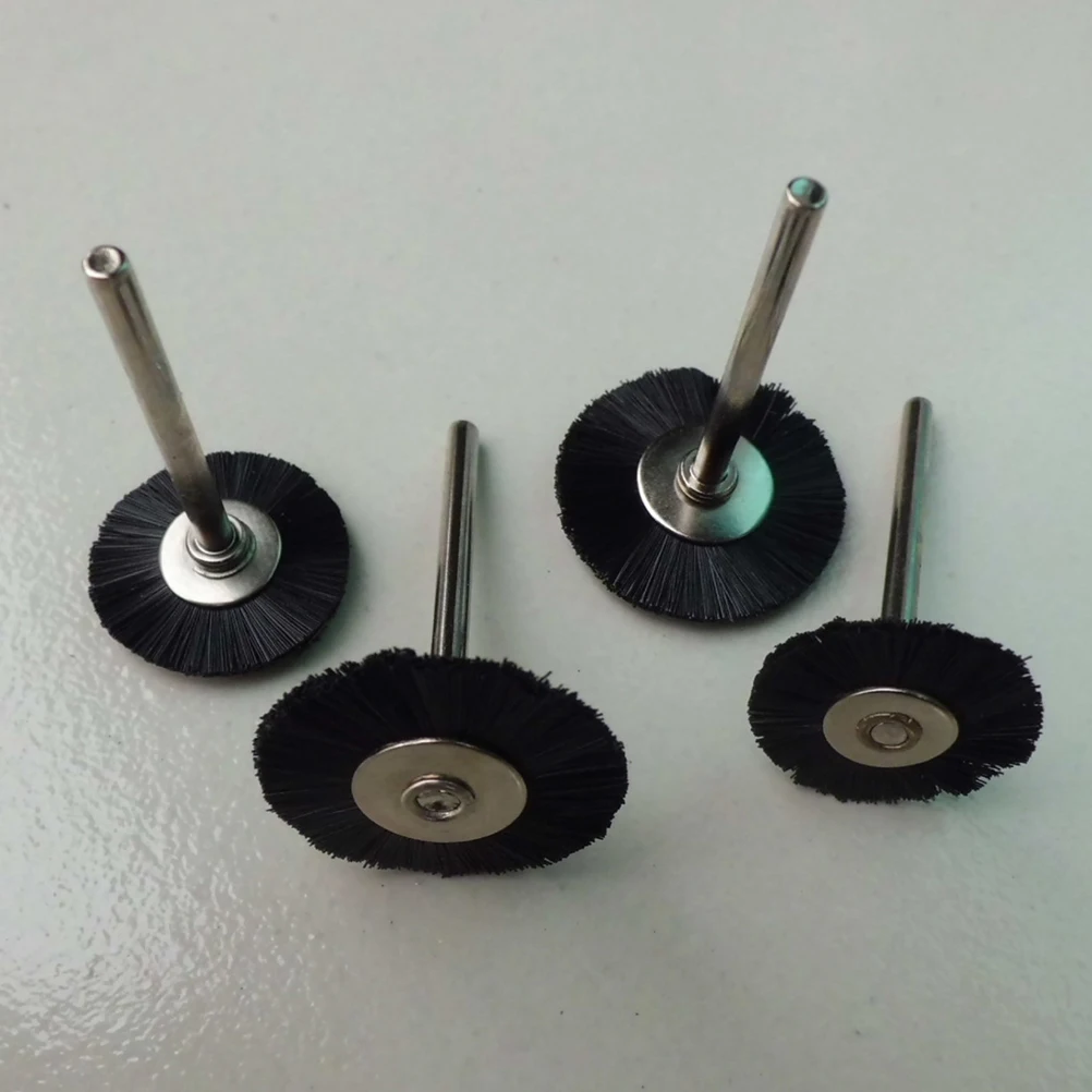 

10 pcs Nylon Wheel Brush Set Wire Wheels For Metal Polishing Derusting Grinding Cleaning Rotary Tools Abrasive Wheels