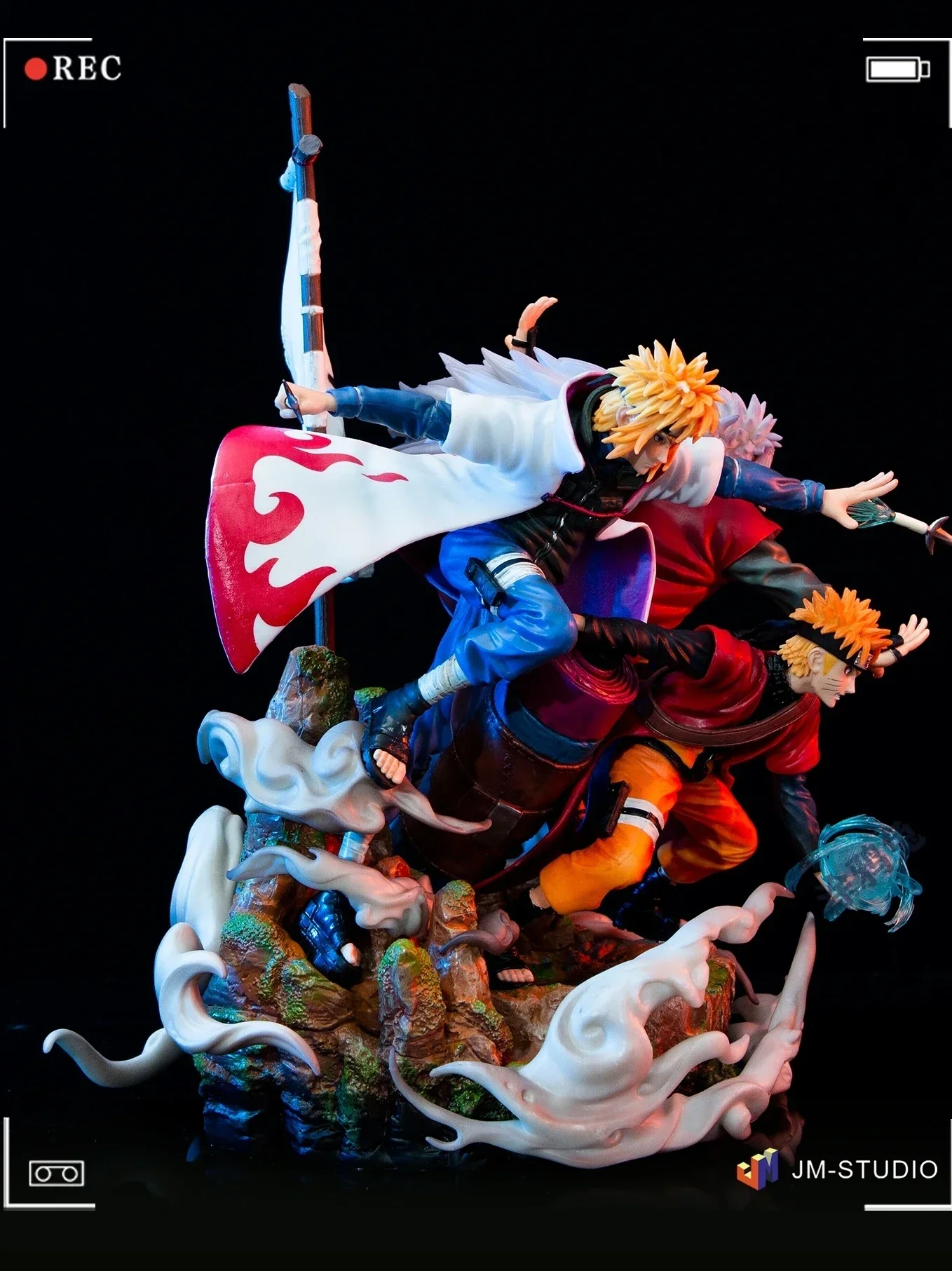 41 سنتيمتر ناروتو GK التماثيل الكبيرة جدا مصير Jiraiya Namikaze ناروتو معا ماستر والمتدرب الشكل ميناتو اوزوماكي