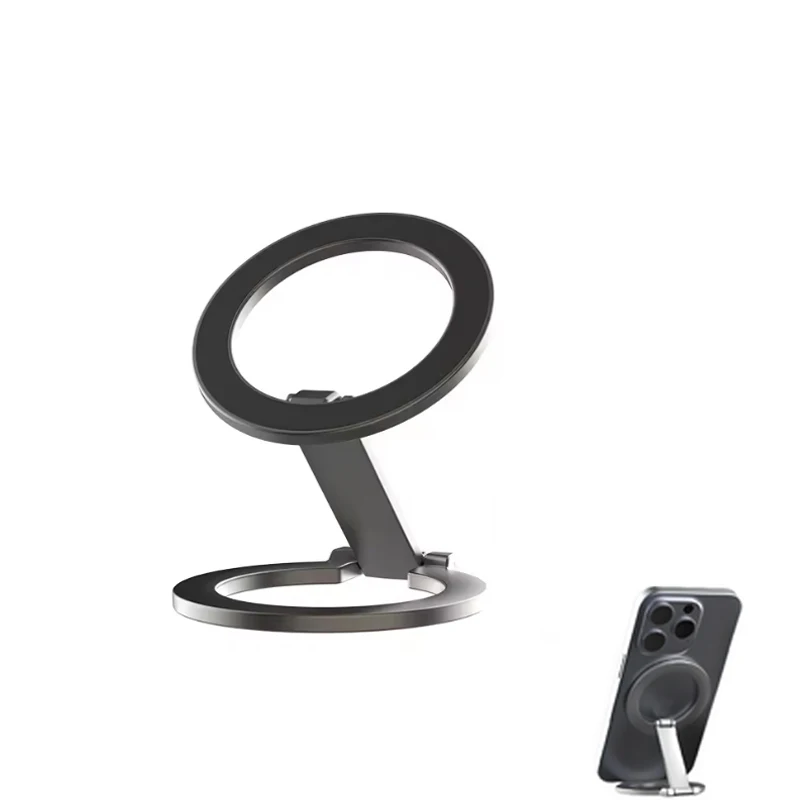 

Двусторонний магнитный кольцевой держатель для телефона Magsafe, универсальный складной автомобильный держатель, магнитные аксессуары для телефонов, опорный кронштейн, ручка