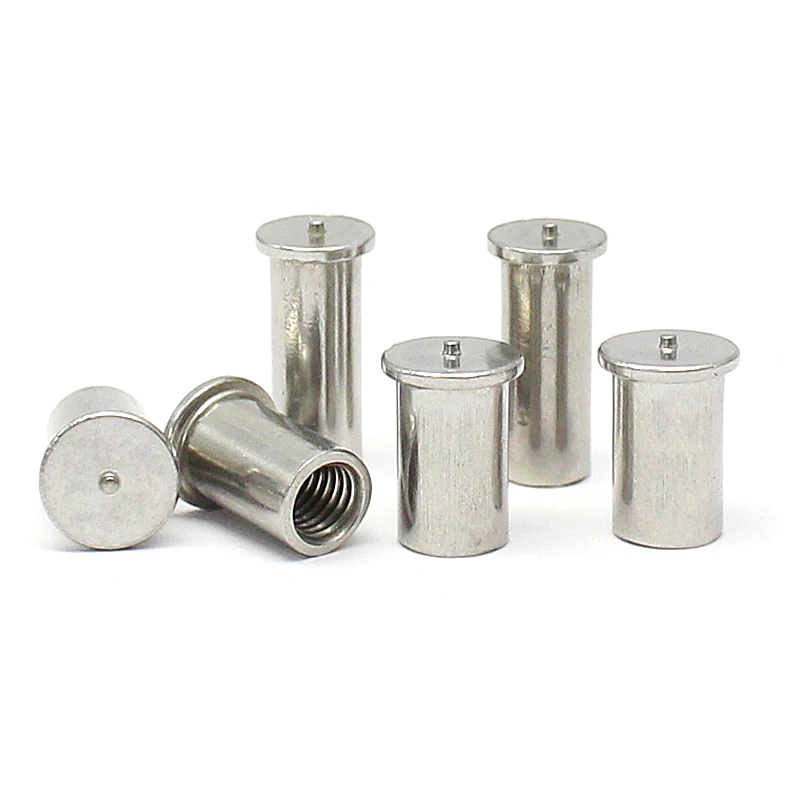 Stainless Steel welding Stud M3 M4 M5 M6 standoff screws soldering pin PCB LED SMT thread connector