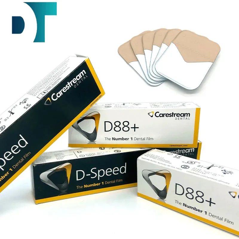 

100PCS/Box X Ray Film D-Speed D88+ Carestream Intraoral Film Dental film Dental Equipment