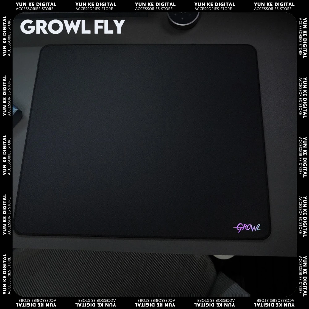 

Growl Fly Fabric Mouse Pad Fine-grained 4mm Gaming Mousepad Dense Weaving CSGO E-sports FPS Smooth Desk Mat Pc Gamer Office Gift