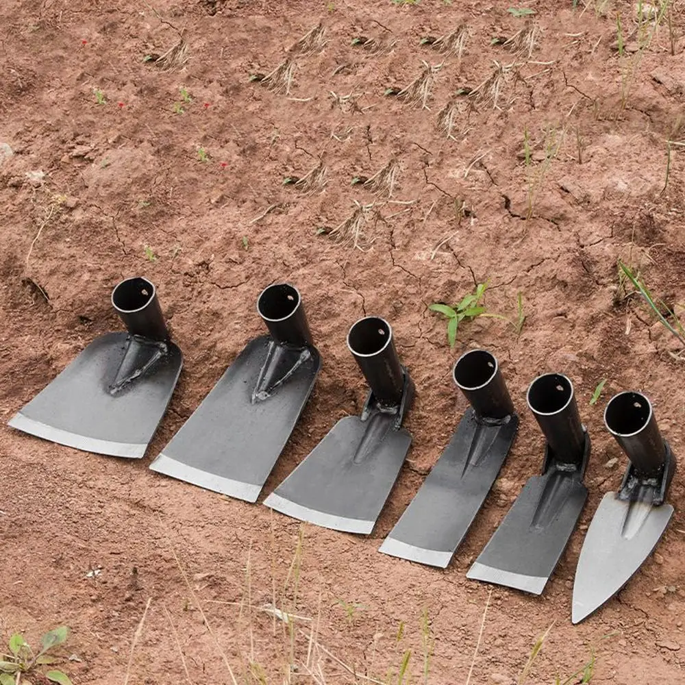 Pala de jardín multifuncional engrosada, pala de limpieza de acero duradera, eliminador de malas hierbas para jardín al aire libre, 20/23/25/27/30cm