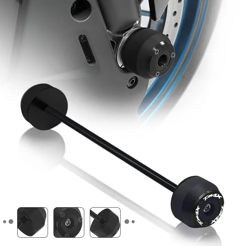 

For TMAX 500 TMAX530 SX DX tmax560 TECH MAX 2008-2026 Motorcycle CNC Rear Axle Wheel Fork Crash Slider Protector