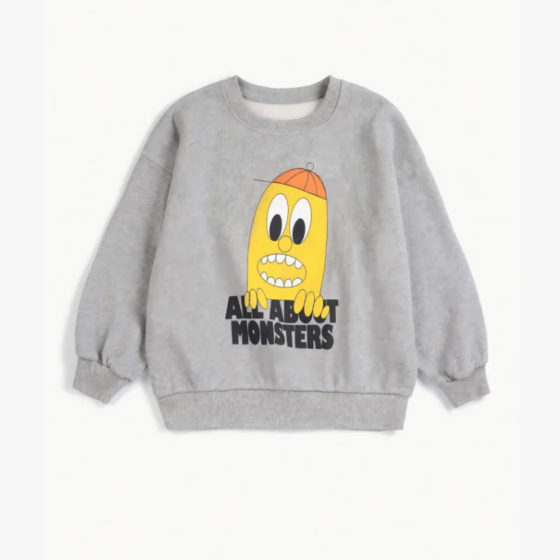 Kids Sweatshirt Plus Pants Set Fall Winter 2026 New Cute Plus Fleece Warm Boys and Girls Hooded Jacket Cotton Thickened Pants