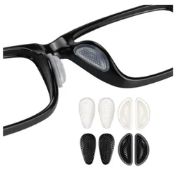 2Pairs Silicone Sheet Breathable Particle Massage Soft Nose Pads On Glasses Anti-Slip Air Bag Cushion Nasal Pad for Eyeglasses
