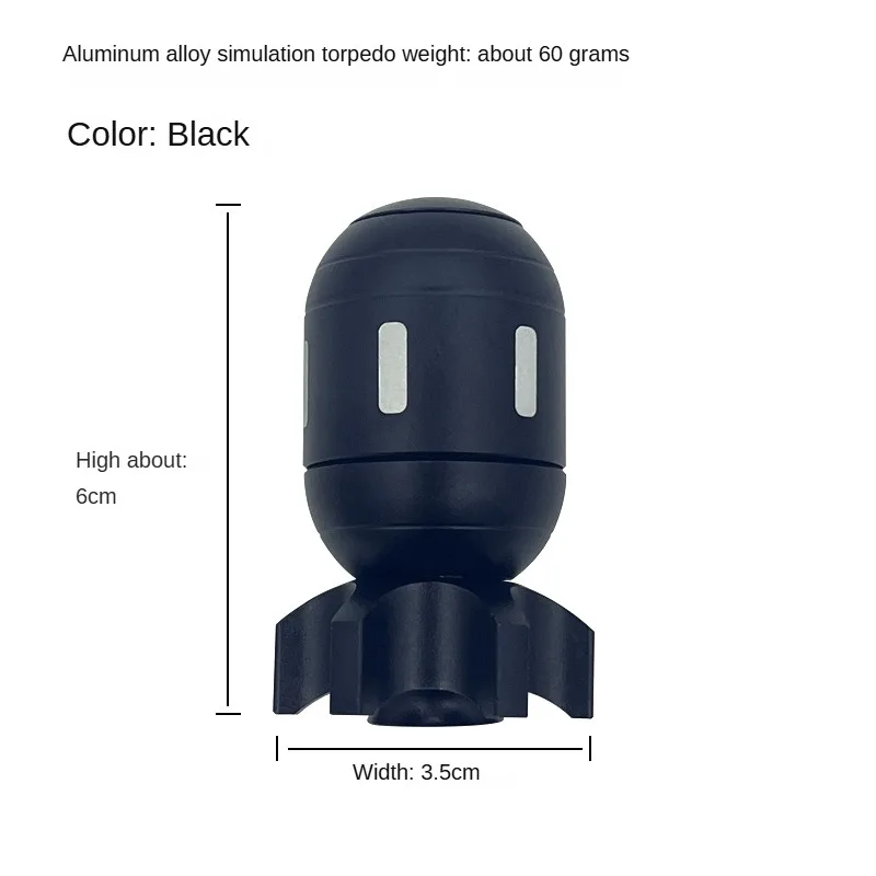 Gyroscope en métal en forme de torpille pour adulte, Fidget Spinner, jouet de bureau, anti-Stress, jouet rotatif portatif, ornements de bureau