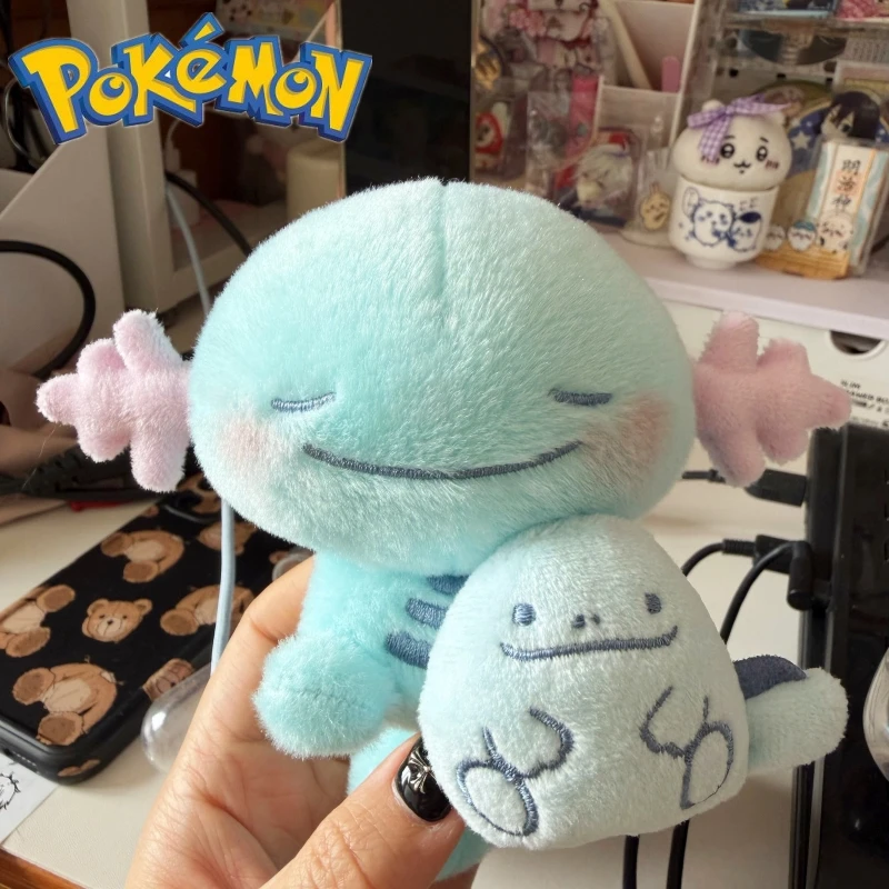 

Genuine PokéMon Little Dream Daydream Keychain Snorlax Wooper Quagsire Pikachu Charmander Togepi Soft Stuffed Plush Model Toys