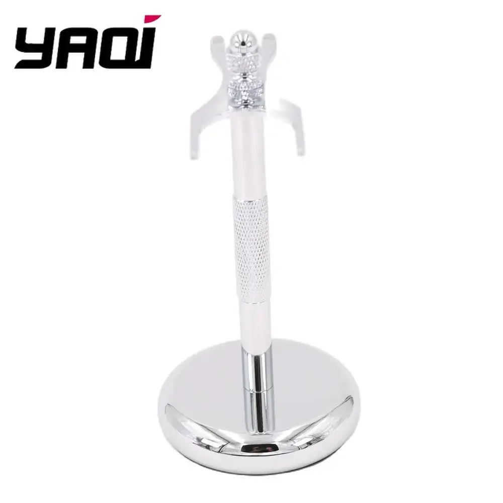 Yaqi Men's Shaving Brush And Razor Stand Set Knot Size 26-28mm - Premium Grooming Accessories for Smooth Shaves
