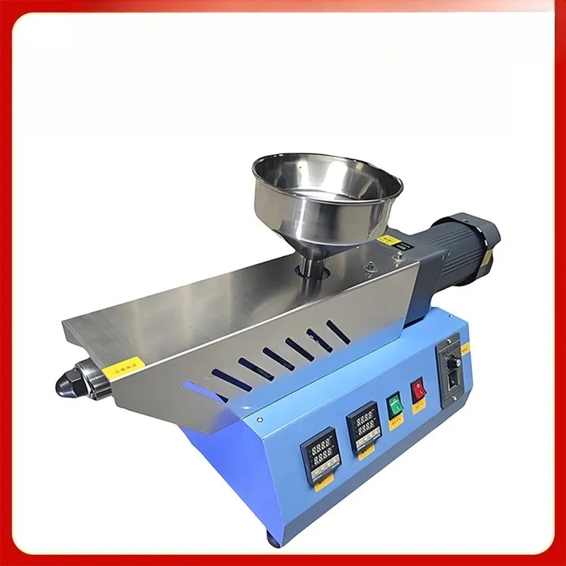 Single Screw Extruder Machine Laboratory Plastic Polymer Extruder with Injection Molding Crusher for ABS Polymer Extrusion