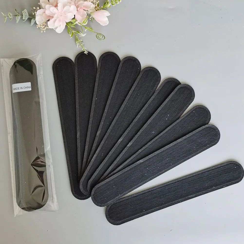 

40 Pcs Pad Sweat Absorber Non-woven Sweat-Absorption Sticker Disposable Protector Lining Straw Caps Women Men Labor Safety