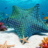 1-Piece Movable Joint Starfish Decoration, Anxiety-Relief, Stress-Relief, Flexible Joints, 3D Printed, Desktop Ornament, Ideal Gift for Ocean Enthusiasts, Friends/Family