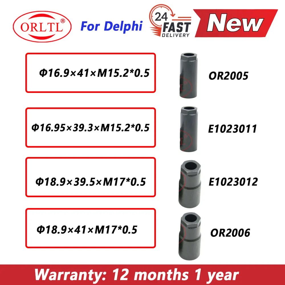 NUEVO Tuerca de Boquilla de Inyector de Combustible Euro 5 Euro 3/4 para DeIphi ED01, Tuerca de Cabeza 9308-002E, Tuerca de Fijación 9308-002C 9308-002F 9308-002D 28243689 28323571