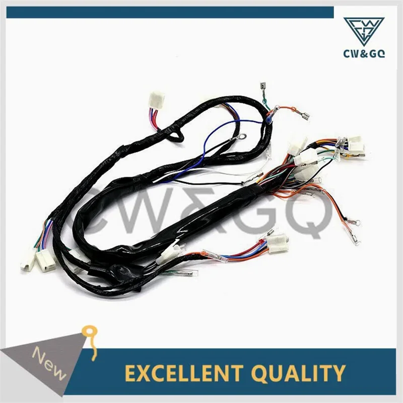 Motorccle Parts Wangjiang GN250 GN 250 Electrical Wiring Harness Wire Cable Line ON Number 36610-38301 For Suzuki gn250