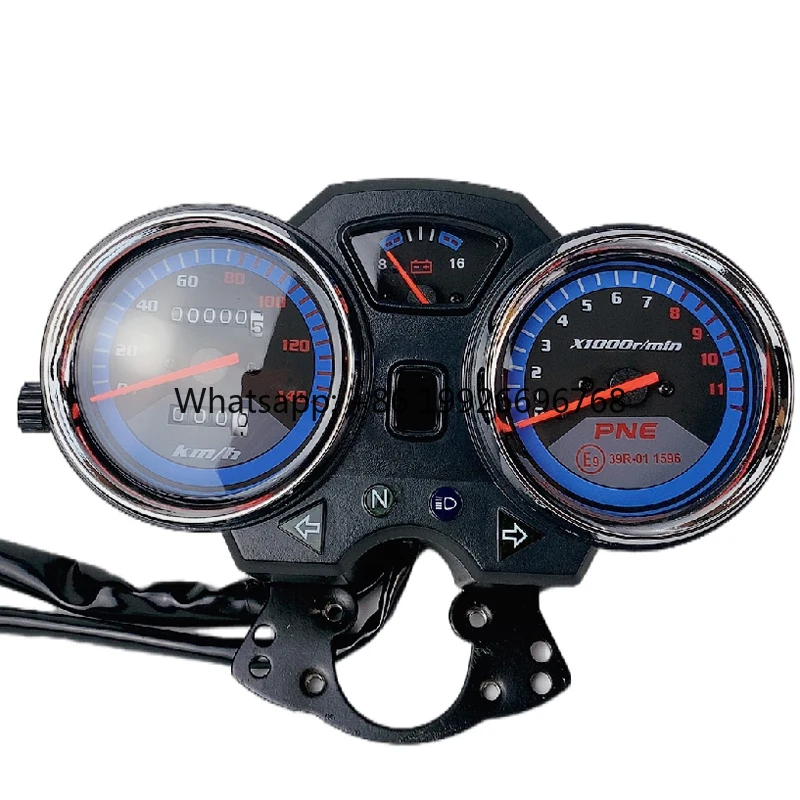 

Newly Launched GT125 Motorcycle Speedometer Digital Display Voltmeter 8V-30V DC 12V up to 299km/h
