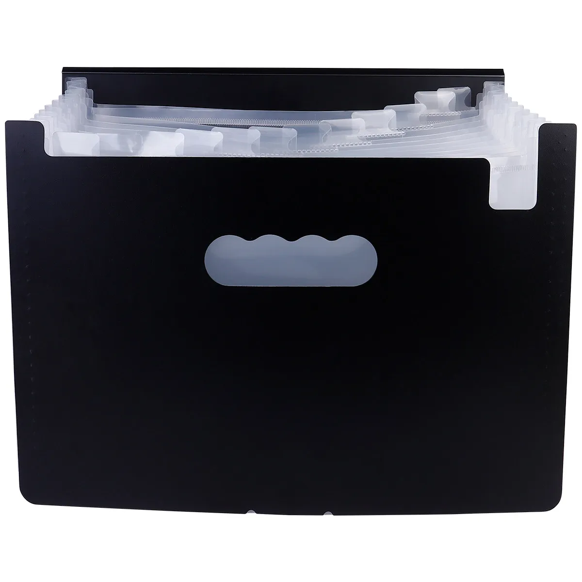 1pcs-premium-frosted-plastic-a4-file-folder-with-buckle-lock-large-capacity-document-organizer-clamshell-cover-file-organizer