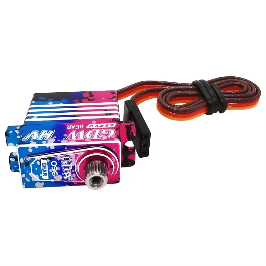 GDW DS096 4,5 kg 0,06 sec hoge snelheid waterdicht IPX8 20 g volledig metalen HV digitale kernloze microservo voor 1/8 1/10 RC auto TRX4 robot