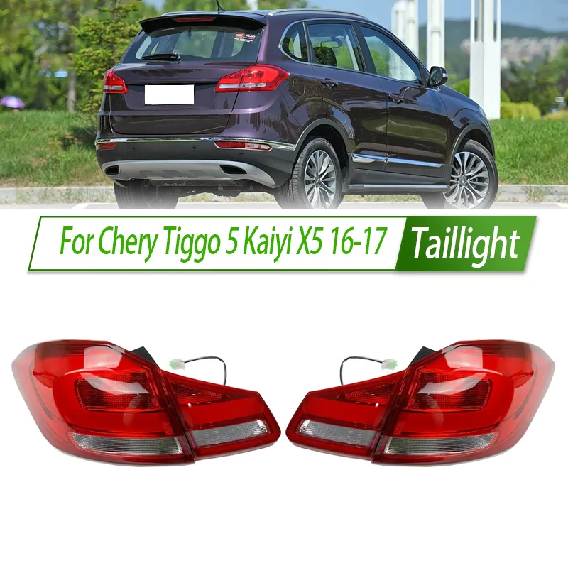 

Для Chery Tiggo 5 Kaiyi X5 16-17 задний фонарь в сборе, задний фонарь в стиле OEM с указателем поворота, замена прямой посадки