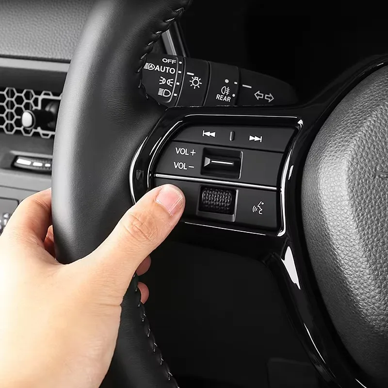 Für Honda CR-V CRV 6. Generation 2023 2024 2025 2026 Hybrid Glänzend Schwarze Stil Auto-Innenverkleidung Zubehör Linkslenker LHD – Detail 16