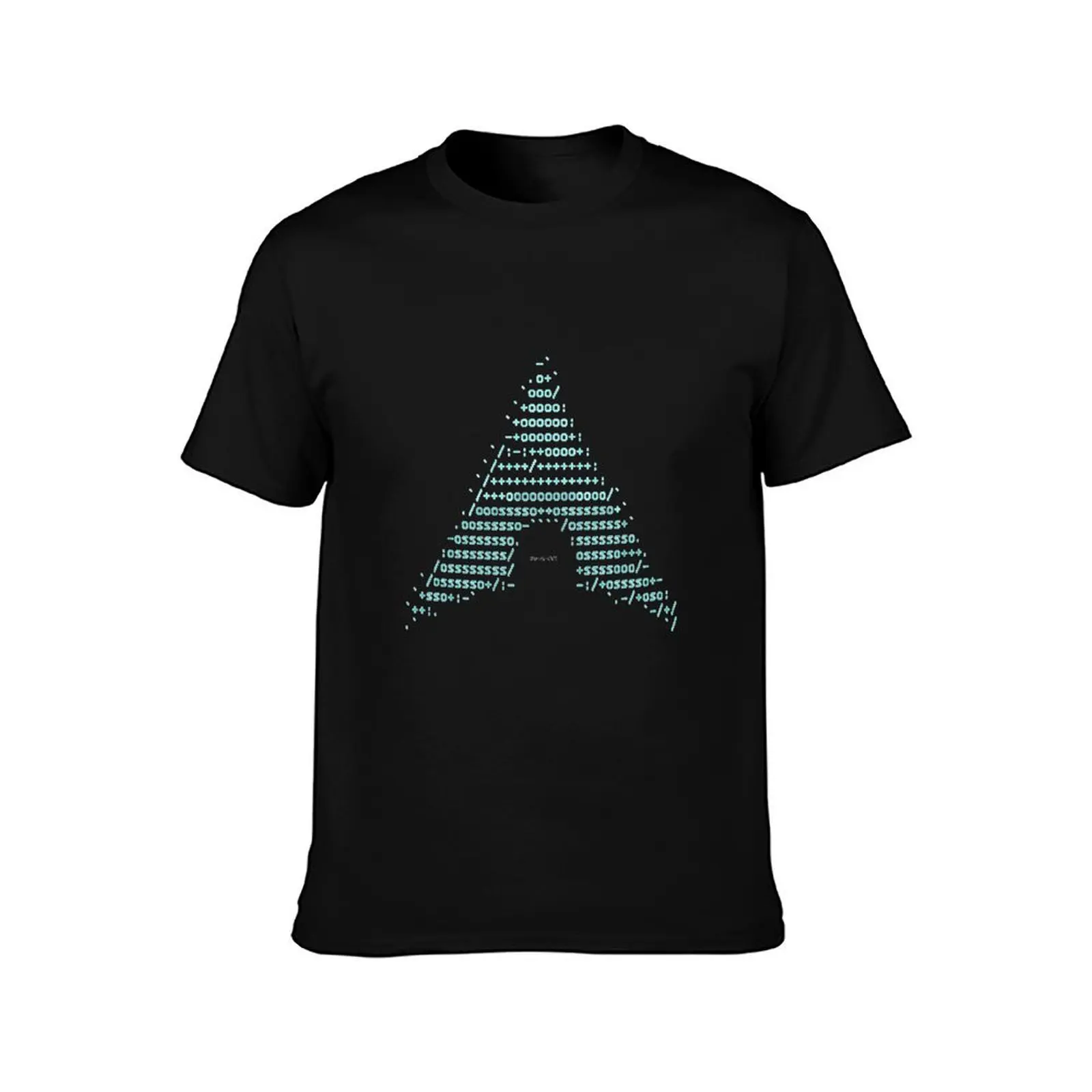 Arch-Linux-logo-- T-Shirt Basic All Season Solid T-Shirt