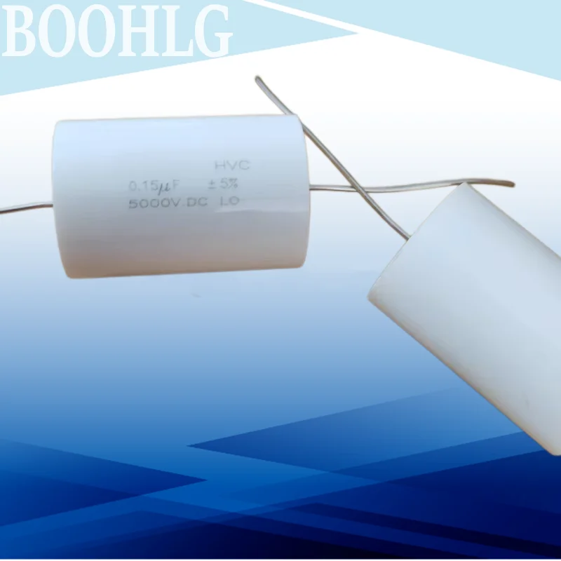 

1PCS high voltage polypropylene film capacitor 0.15UF 154 5000V 5KV 29X44MM