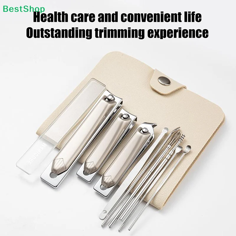 ♥ ステンレス製のマニキュア・ペディキュアセット |   携帯用ネイルケアキット（爪切り＆ツール付き）