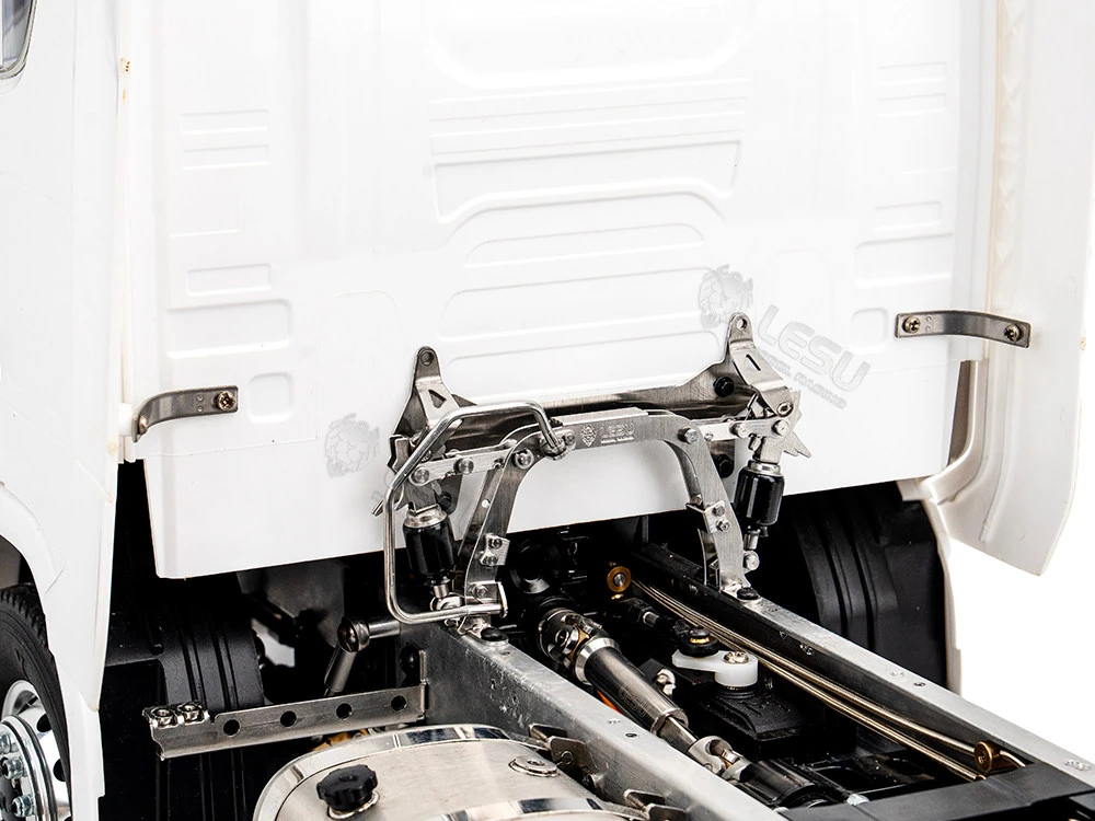 LESU RC Truck CAB Fester Karosserie-Bausatz Kabinen-Schnallenhalter für Tamiya 1/14 RC Truck Trailer für Scania 770S Metall-Schnallen-Upgrade-Teile – Detail 4