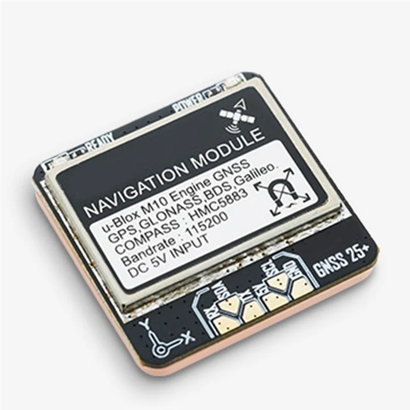 SQPP-GNSS Pro GPS Module 10HZ Rate Built-In  Antenna For RC FPV Freestyle Drone DIY Parts With Compass GPS