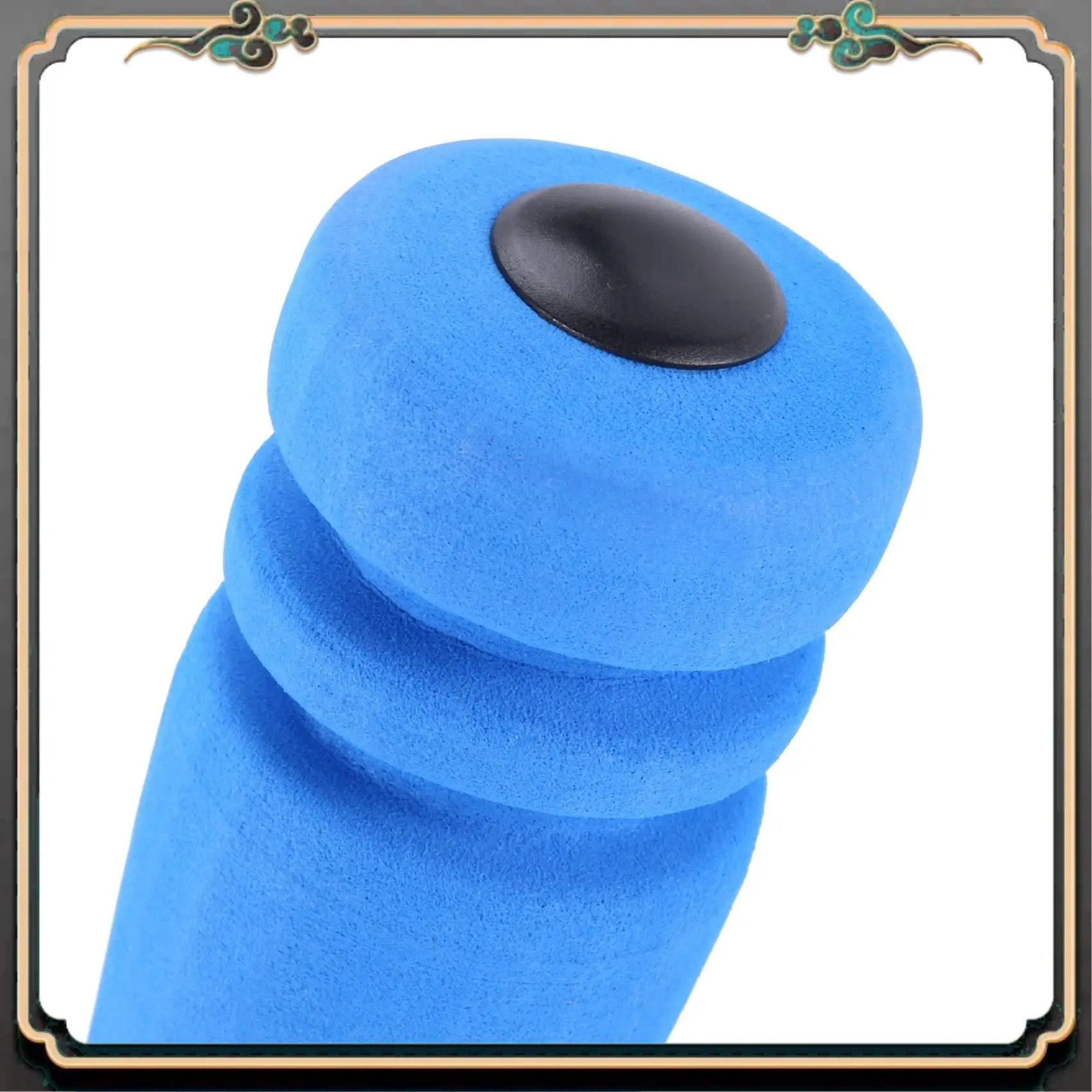 مضرب بيسبول إسفنجي فاخر 2X مع مجموعة ألعاب بيسبول للأطفال من سن 3 إلى 5 سنوات، أزرق