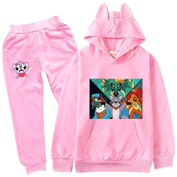 Game Indigo Park Kids Clothing Set Baby Girls Cartoon Casual GHoodie Pants 2pcs Suits Child Clothes Sets Teen Boys Sports Suit