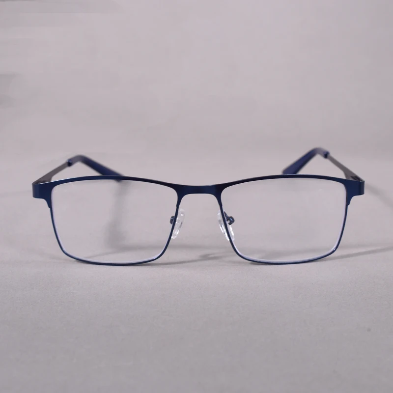 Männer Business Vollformat Design Lesebrille Blau Licht Blockieren Flexible Klassische Retro Presbyopie Brillen Mit Frühling +1 – Detail 12