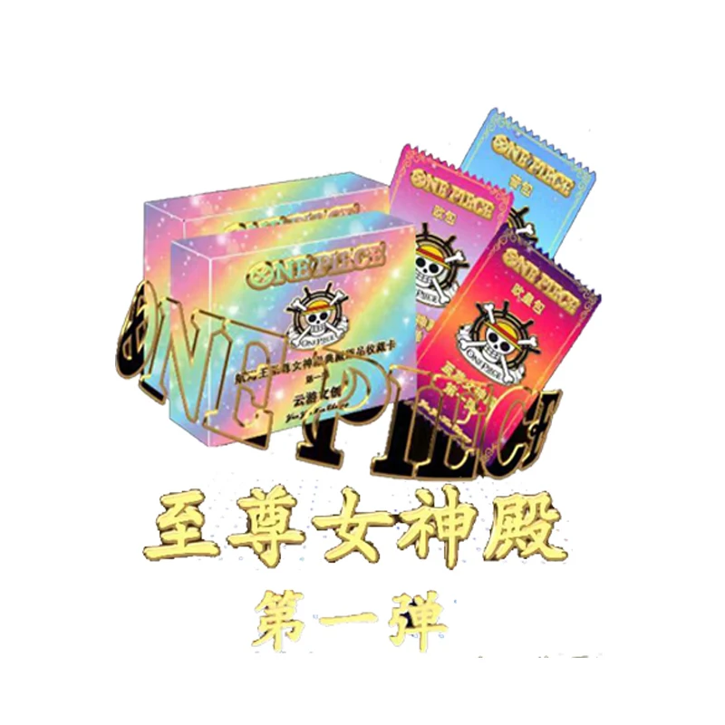 One Piece Collection Cards Supreme Goddess Temple Yun You Wen Chuang Booster Box Toys And Hobbies Holiday Gift