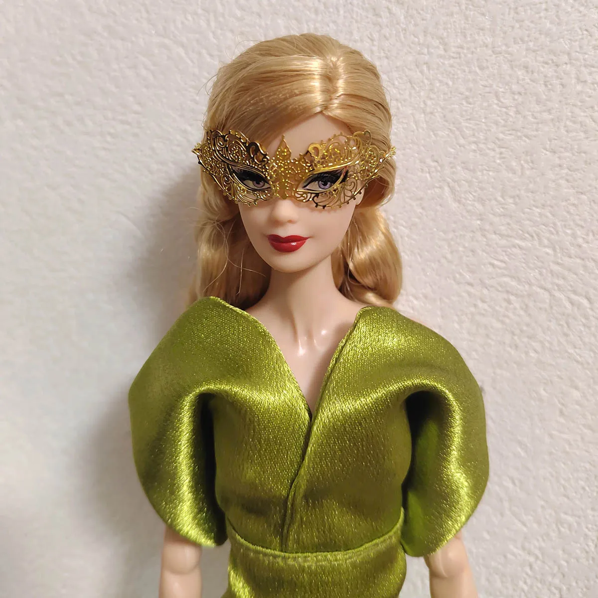 1/6 Supermodel Doll Jewellery Accessories Original Design Makeup Ball Cosplay Metal Eye Mask For 30cm Doll Dinner Party Dress Up