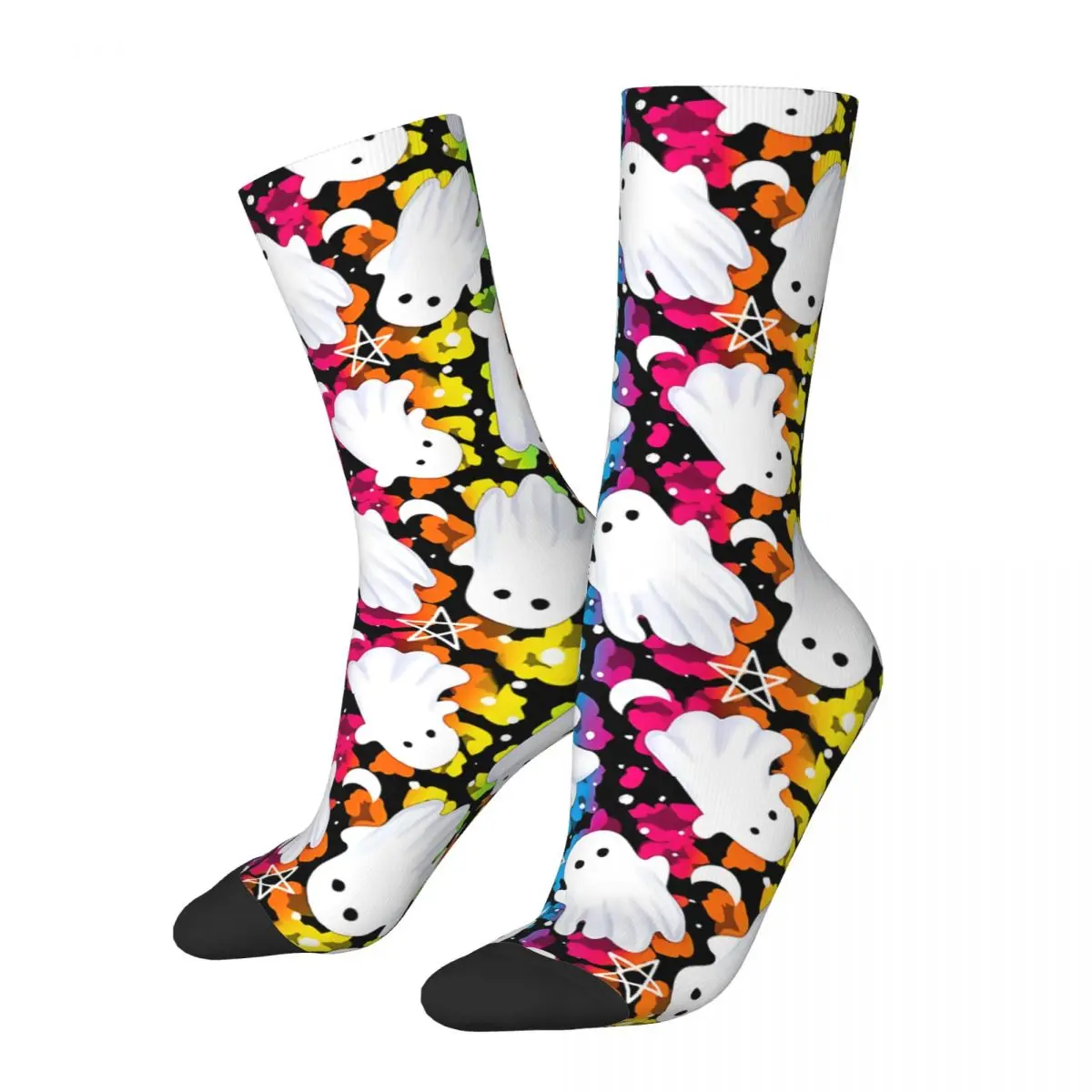 Pride Ghosts Scarf Men Women Socks Outdoor Novelty Spring Summer Autumn Winter Stockings Gift