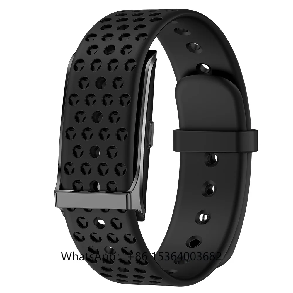 

TJXL-Smart Band H59 Non-Screen Sport Screenless Bracelet 10M Waterproof Heart Rate Blood Pressure Monitoring Smartwatch for Men