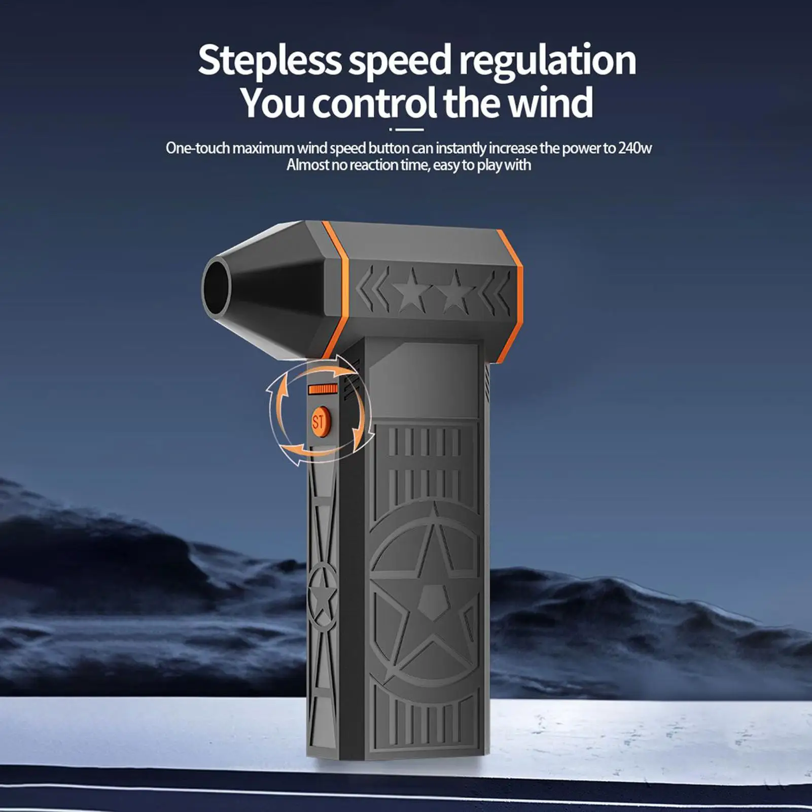 

Compressed Air Duster Rechargeable Portable Detailing Supplies Car Cleaning Blower Snow Air Duster For Truck RV SUV Frost